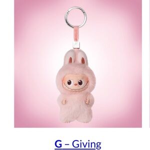 Labubu G pin for love plush pendant new drop August 28th V4